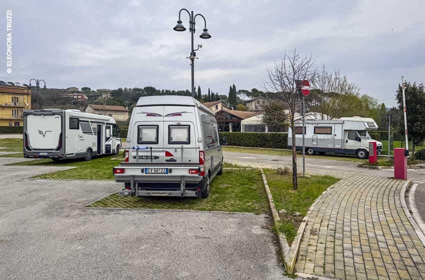 area camper umbria a San Feliciano