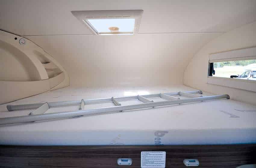 letto in mansarda