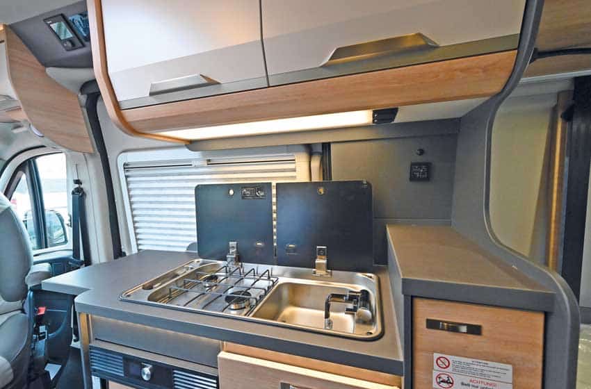 cucina Van compatto Knaus BoxLife 540 MQ