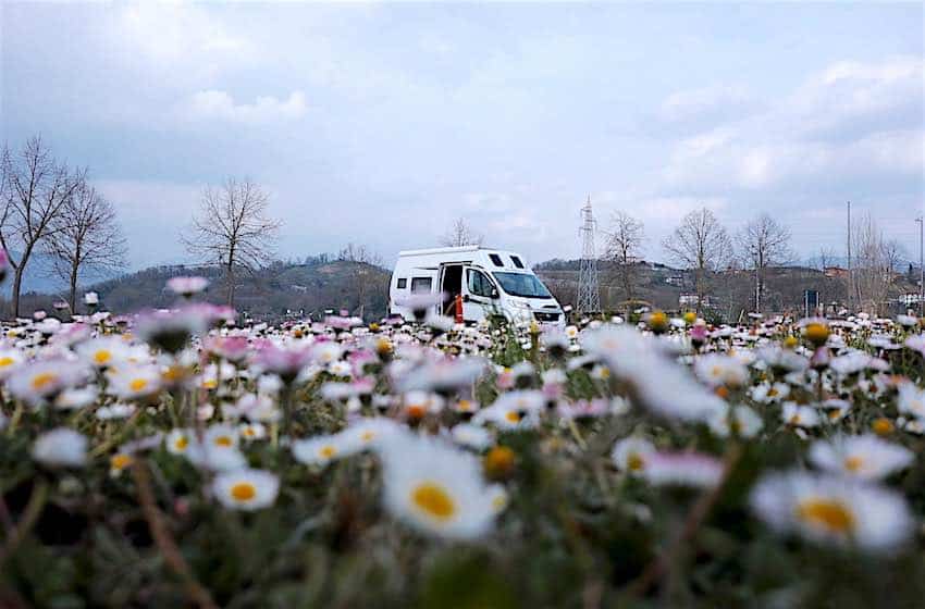 stivaggio camper