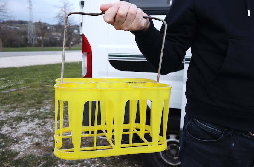 porta bottiglie