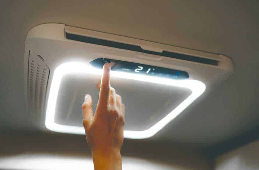 Indel B Plein-Aircon 12V Ringlight