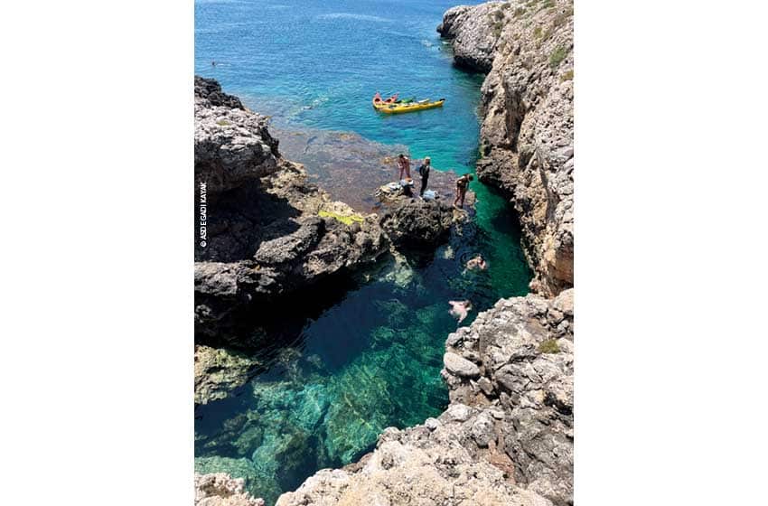 Sicilia-Favignana-Isola del Preveto-piscina naturale