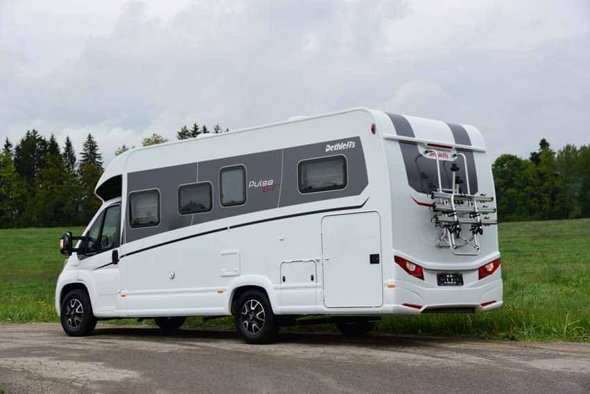 Dethleffs Pulse GT T 7051 EBL usato vista posteriore