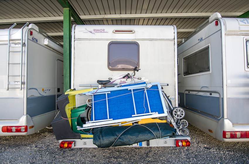 garage camper