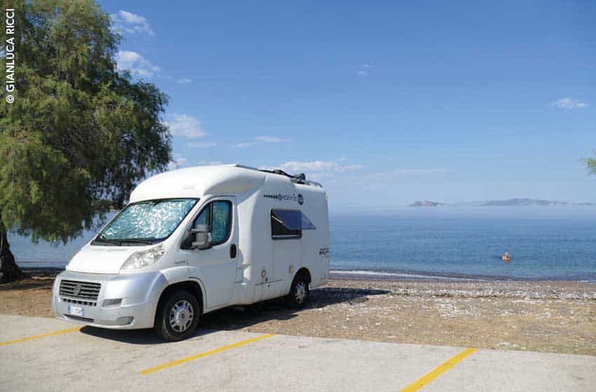 Grecia, Peloponneso, Argolide: sosta camper a Nea Epidavros