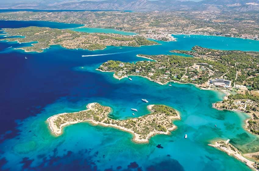 Grecia, Peloponneso, il Golfo Saronico
