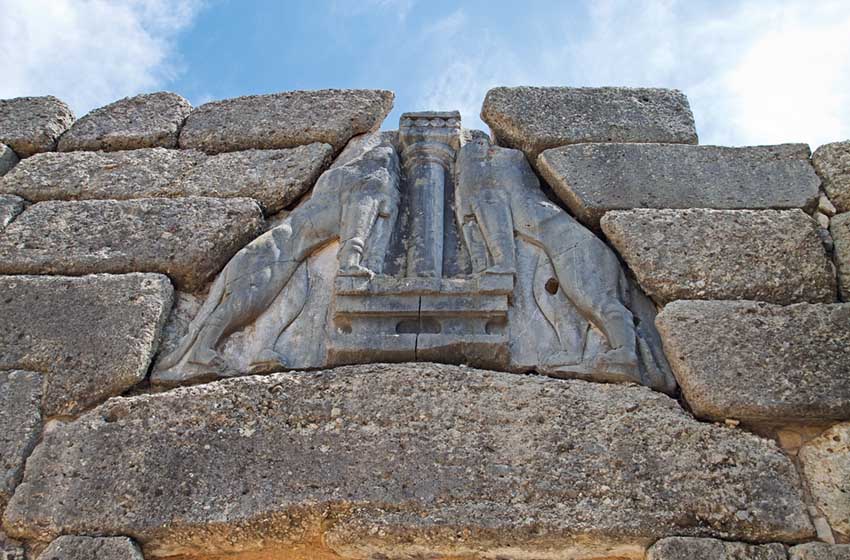 Grecia, Peloponneso, Micene: la Porta del Leoni