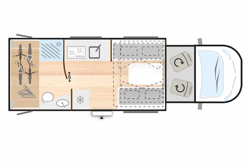 pianta Chausson 640 Ultimate Line 