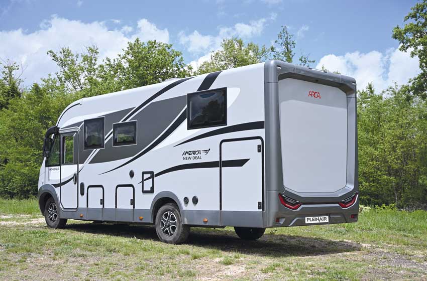 posteriore motorhome Arca America New Deal H 740 GLC 