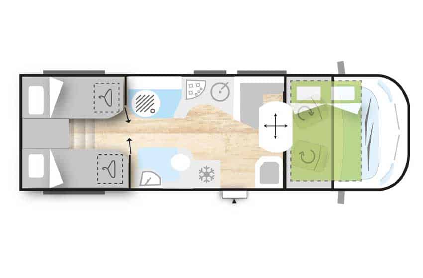 piantina Carthago chic c-line I 4.9 LE