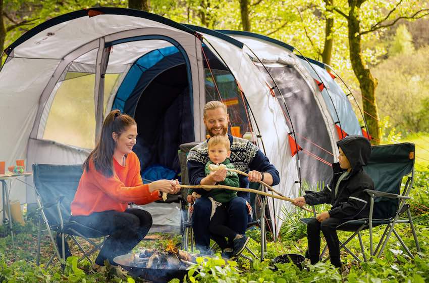 vacanza in tenda