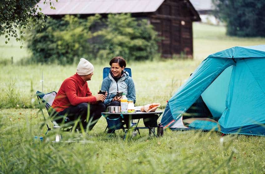 vacanza in tenda