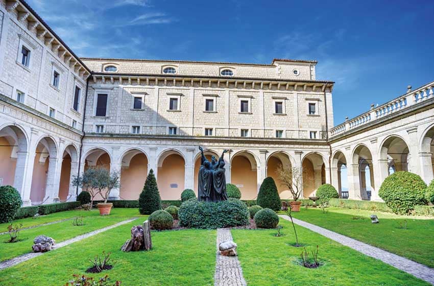 Lazio-Cammino di San Benedetto-Montecassino-Abbazia 
