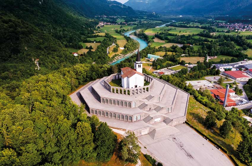 Slovenia, il sacrario militare di Caporetto