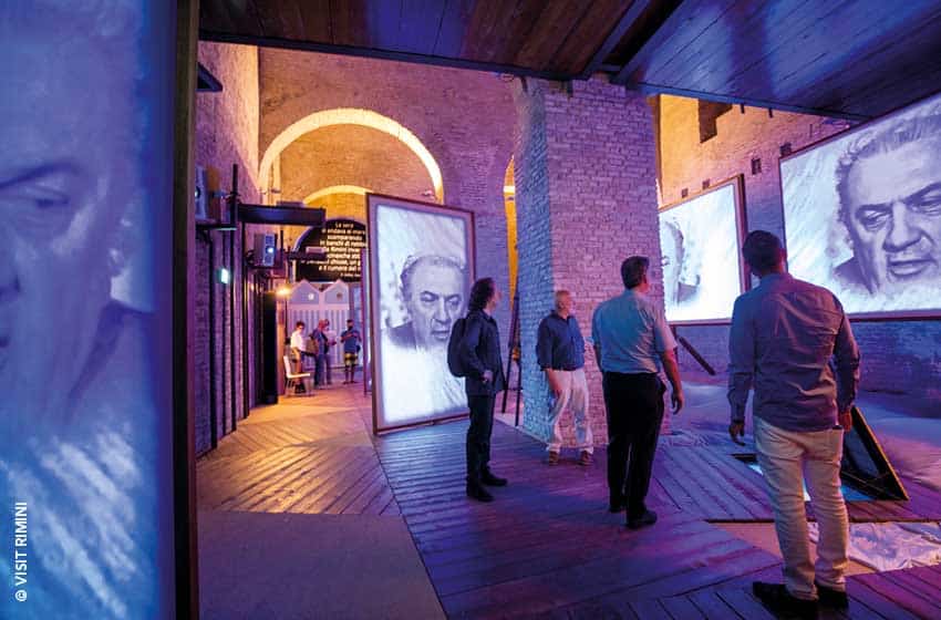 Emilia Romagna-Rimini-Castel Sismondo-Museo Fellini
