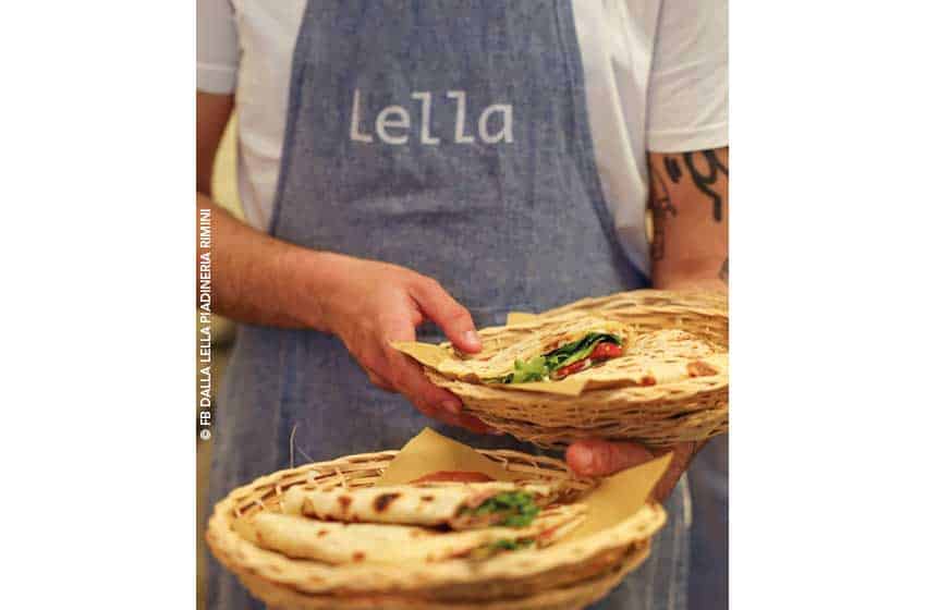 Emilia Romagna-Rimini-Dalla Lella Piadineria-piadina