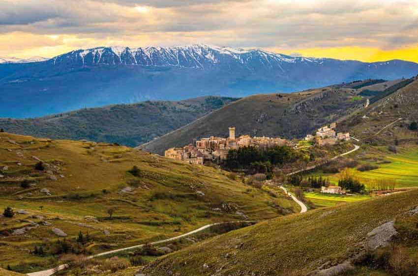 Panoramica di Santo Stefano di Sessanio