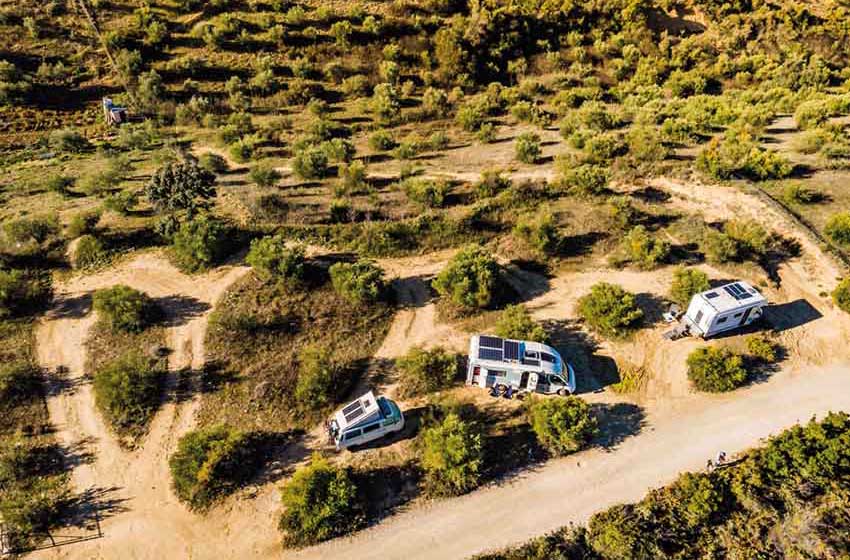 Spagna-Andalusia-Pueblos Blancos-Ronda-sosta camper libera
