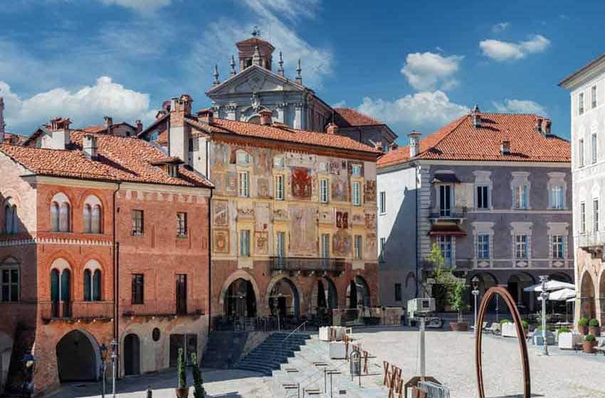 Mondovì: uno scorcio del borgo Piazza