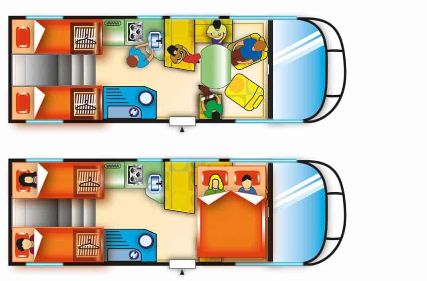 piantina Hymer B-Klasse 588 Premium Line